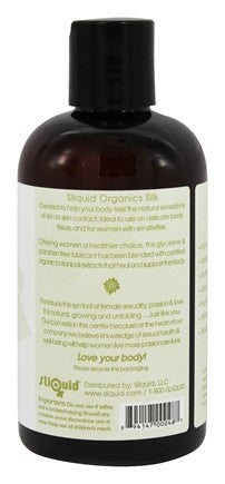 Sliquid Organics Silk Lubricant 4.2oz