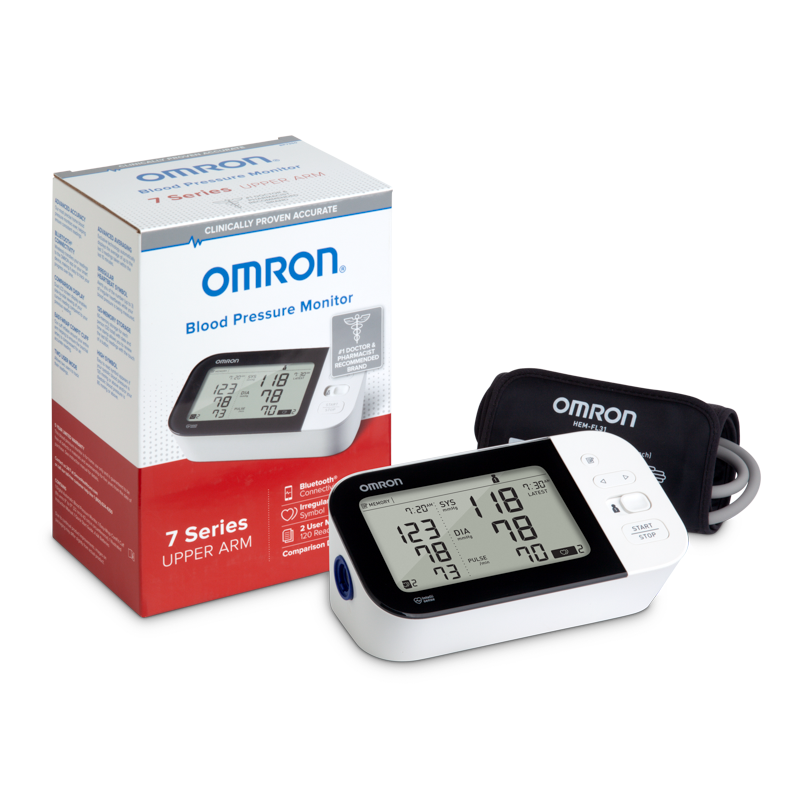 OMRON 7 SERIES BP MONITOR BLUETOOTH BP7350