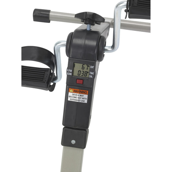 Folding Exercise Peddler with Electronic Display