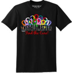 "They All Matter" Unisex T-Shirt - Black
