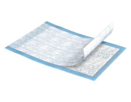 Underpad TENA® Extra 17 X 24 Inch Disposable Polymer Light Absorbency